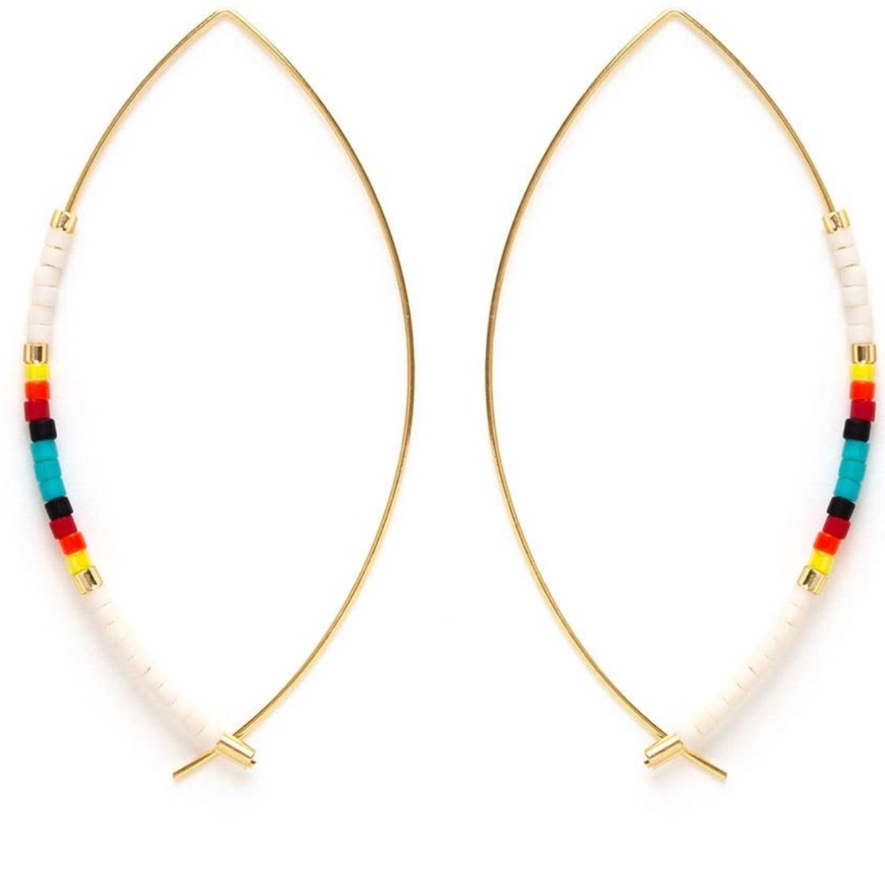 Japanese Marquise Threaders- - multi color New Mexico